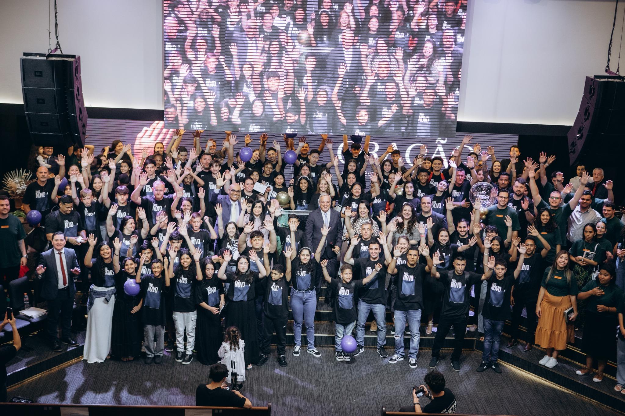 Batismo em Águas - Outubro 2025